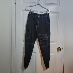 Refuge Black cargo pant